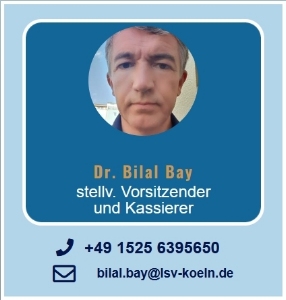 Lufthansa Sportverein Köln e.V. - stellv. Vorsitzender und Kassierer - Dr. Bilal Bay