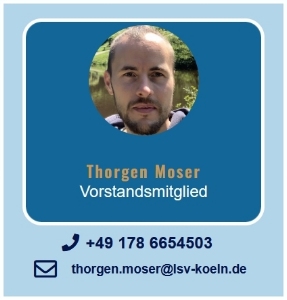 Lufthansa Sportverein Köln e.V. - Vorstandsmitglied Thorgen Moser
